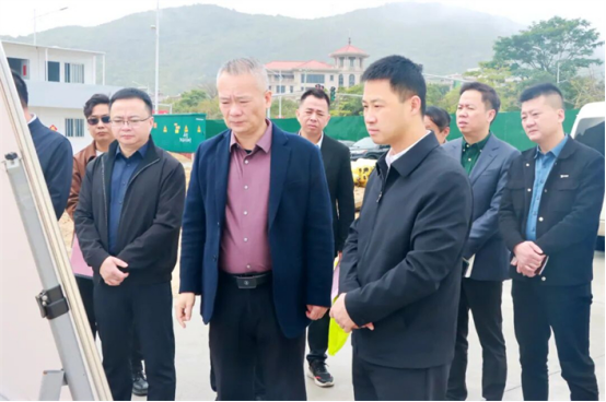 区政府区长郭宁带队走访调研部分重点项目、大院大所